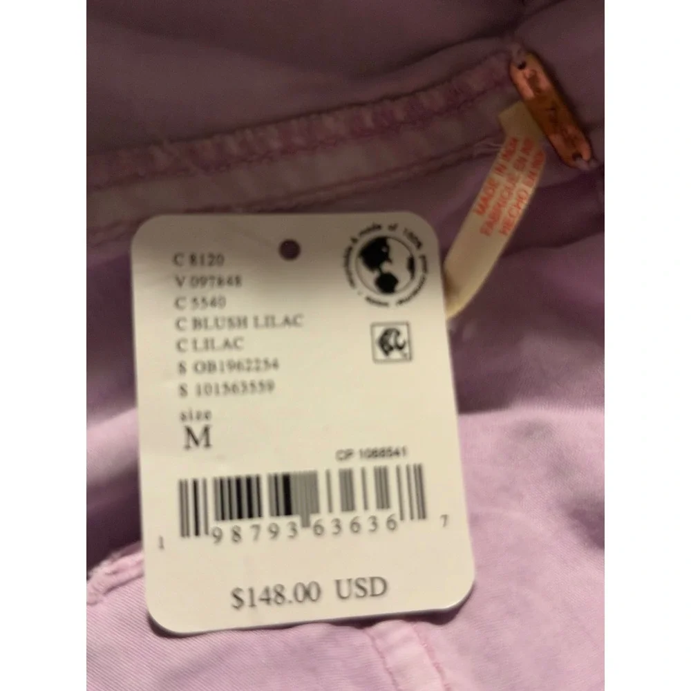 NWT Free People We The Free Good Luck Midi Skirt Blush Lilac Purple Size M - Picture 3 of 4